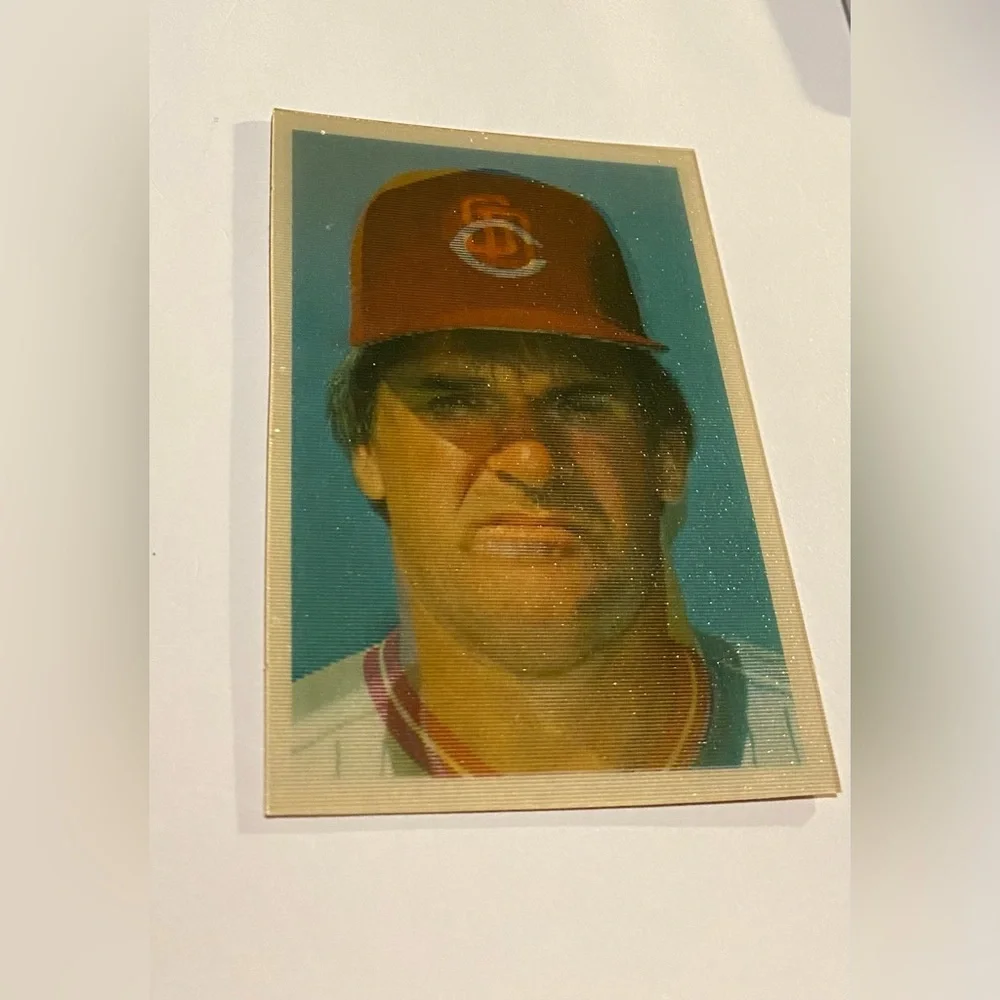 Pete Rose/Ryne Sandburg/Steve Garvey 1986 Sportsflics # 51 Vintage Collectible